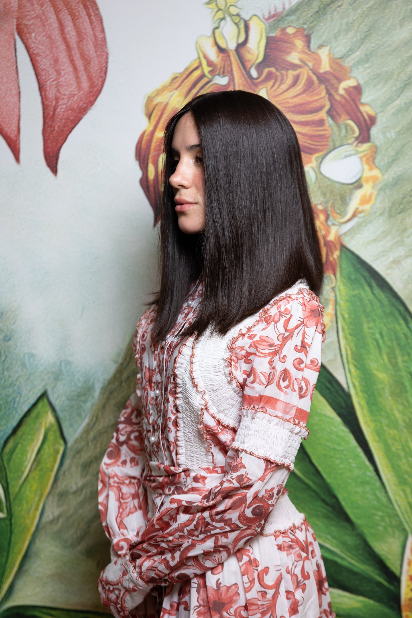 Deena Medical | Sleek Straight Human Hair Wig | Professional Look