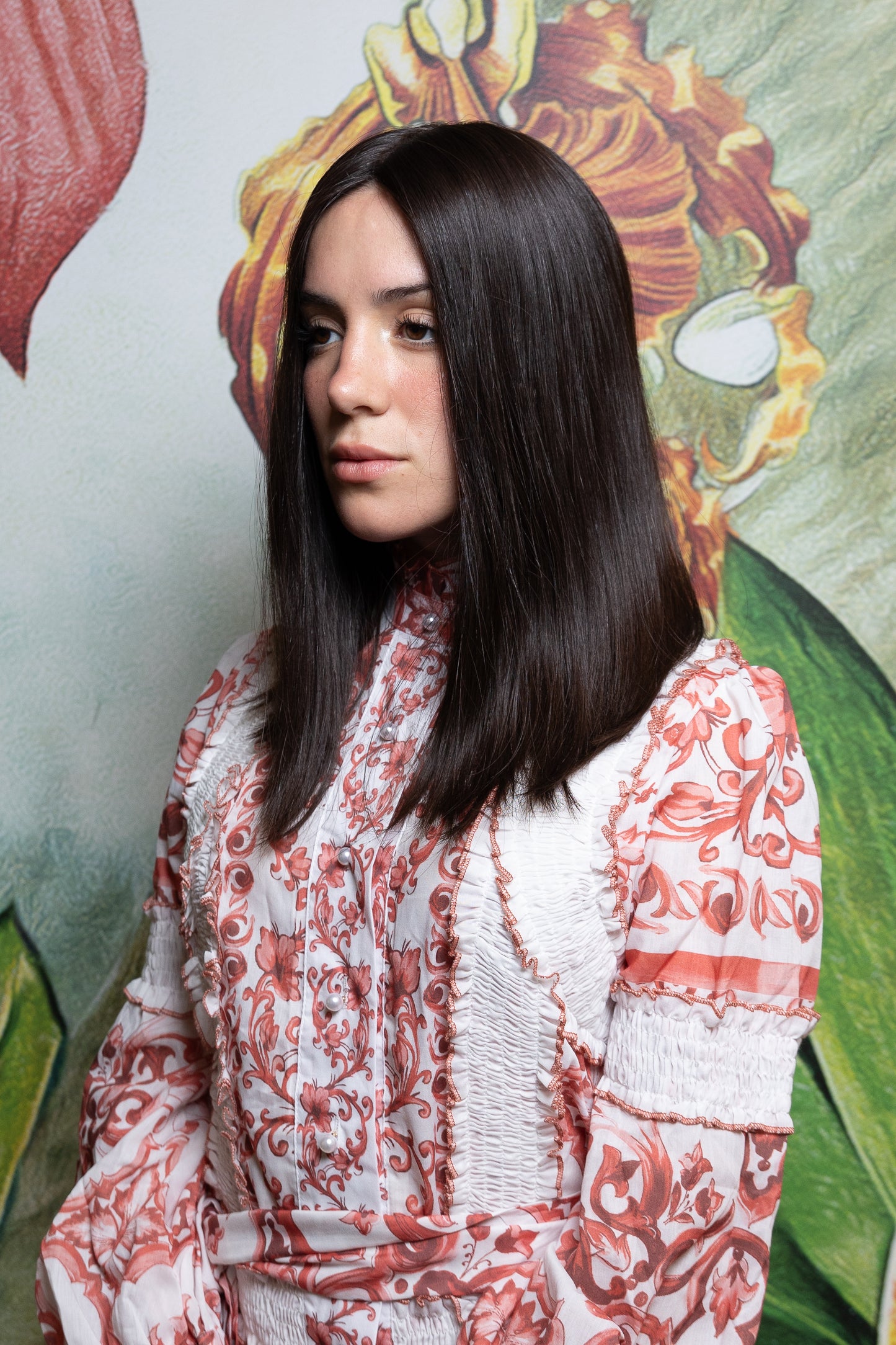 Deena Medical | Sleek Straight Human Hair Wig | Professional Look