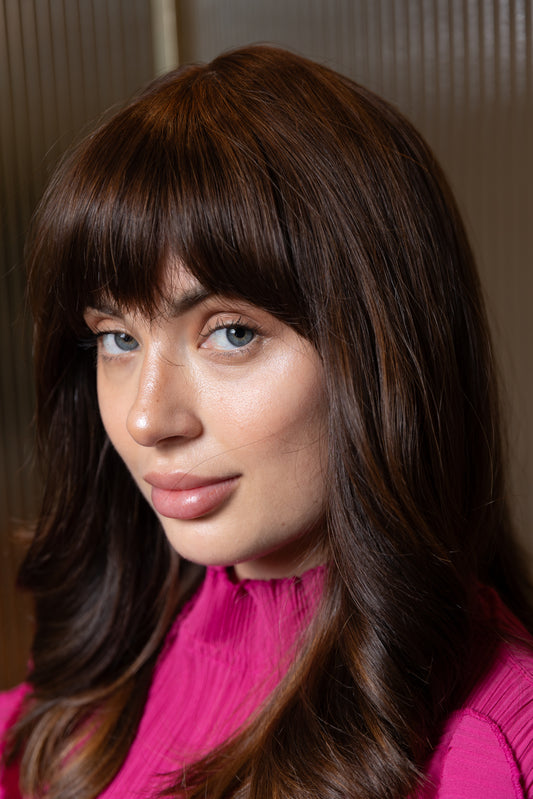 Emily | Soft Layered Human Hair Wig | Effortless Beauty