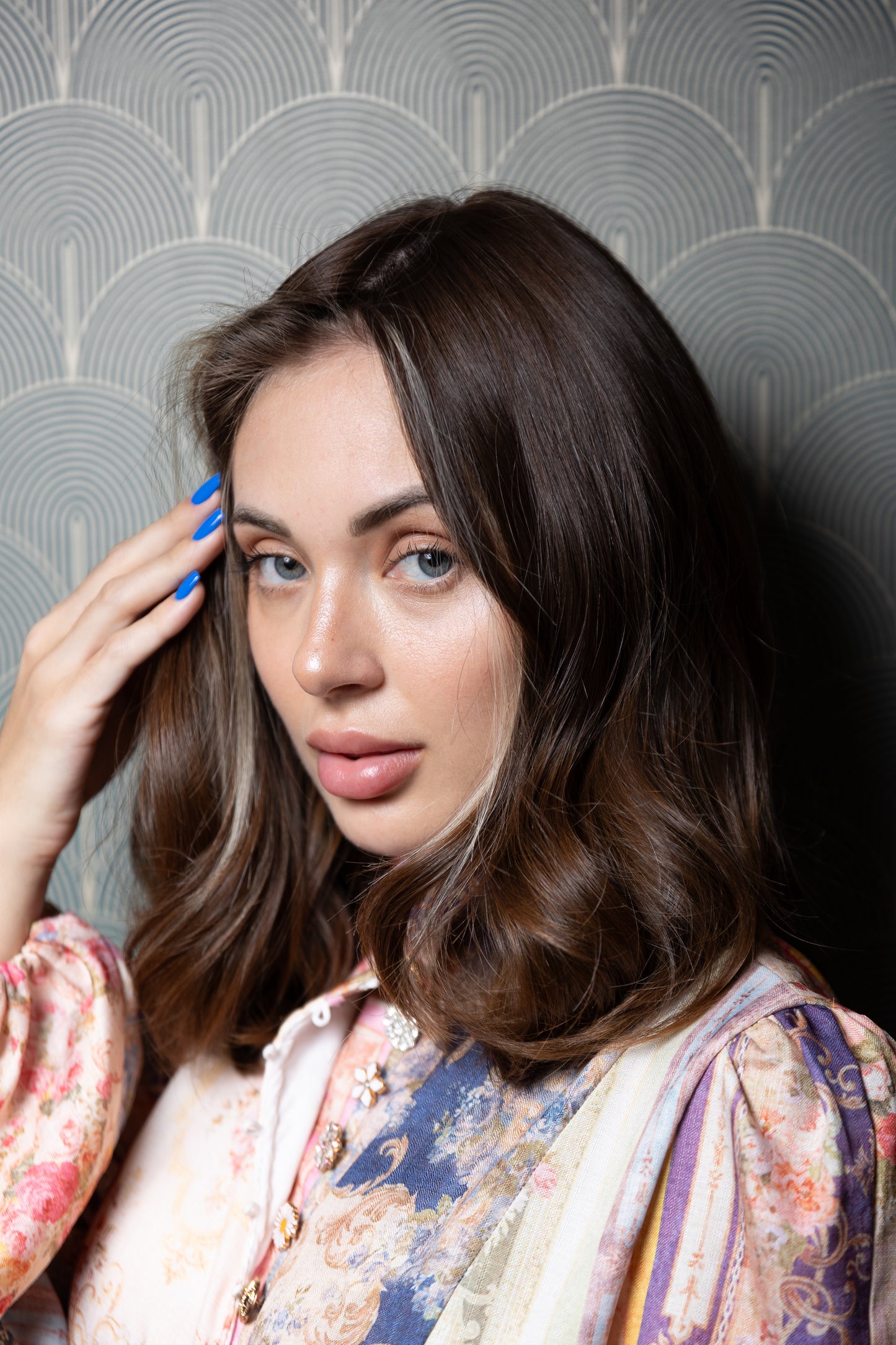 Diti Medical | Short Brown Human Hair Wig | Chic & Modern
