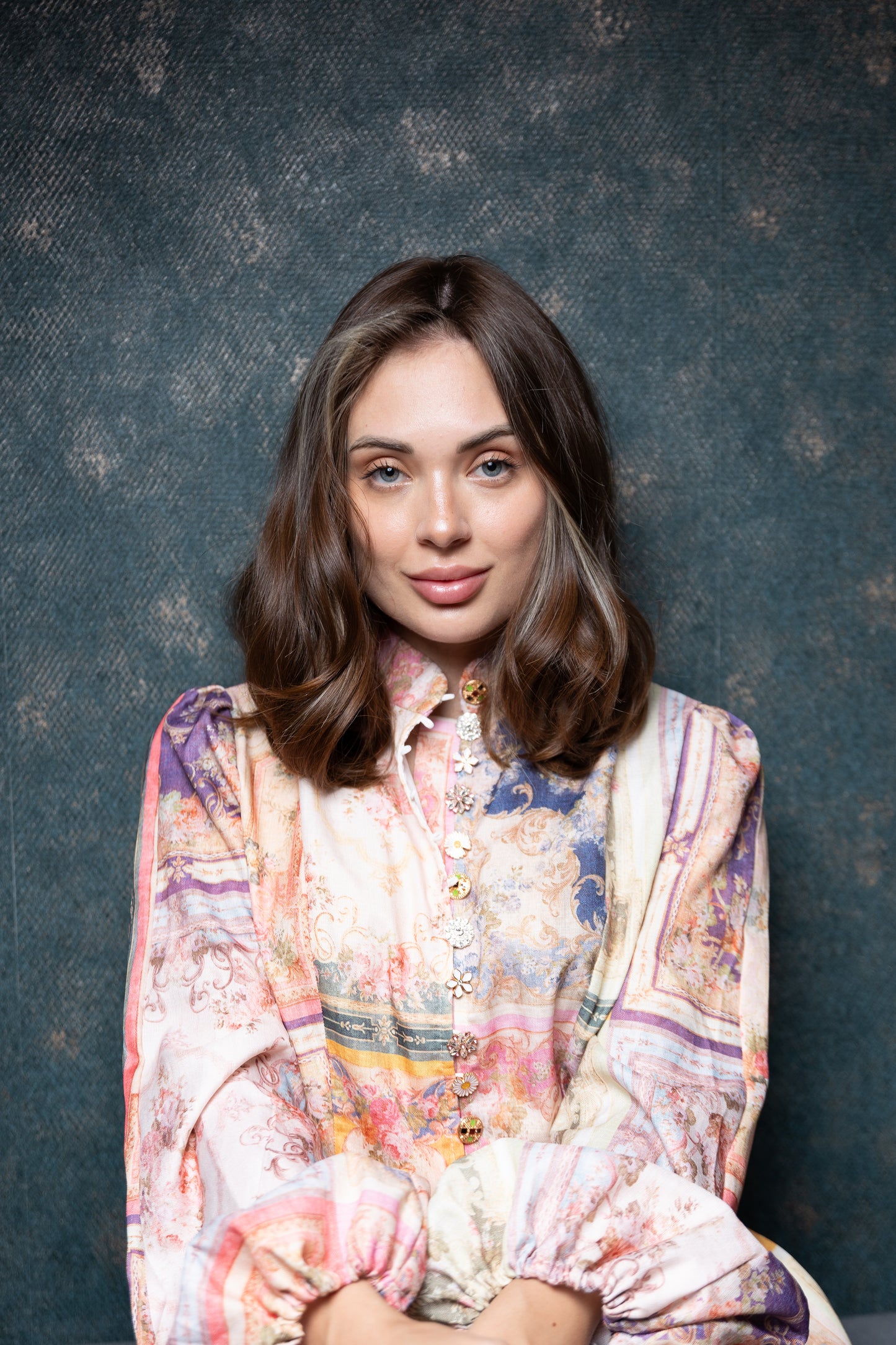 Diti Medical | Short Brown Human Hair Wig | Chic & Modern