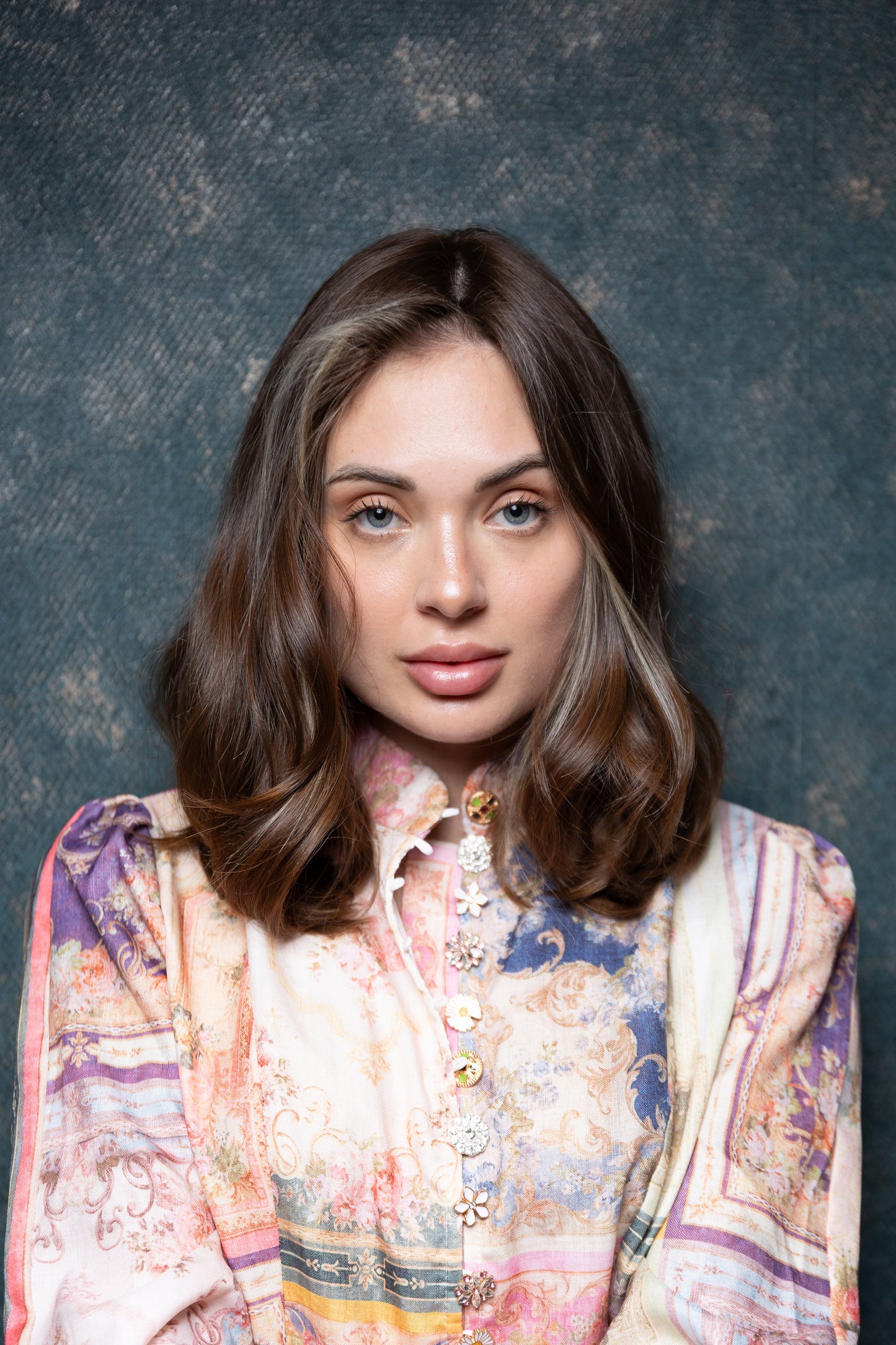 Diti Medical | Short Brown Human Hair Wig | Chic & Modern