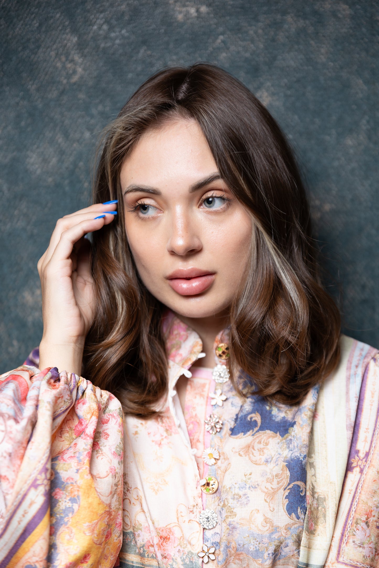 Diti Medical | Short Brown Human Hair Wig | Chic & Modern