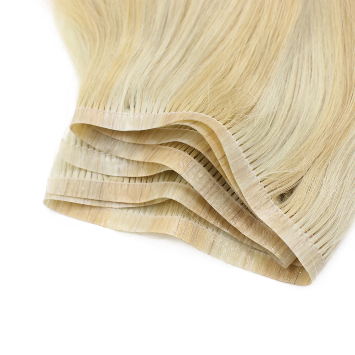 Human Hair Flat Wefts Extensions