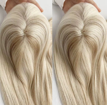 Fishnet Hair Topper | White Collection | Natural Volume