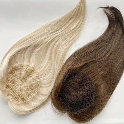 Fishnet Hair Topper | White Collection | Natural Volume