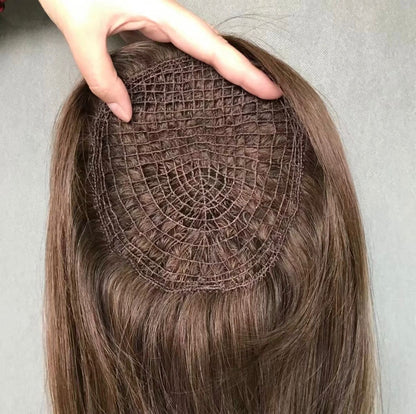 Fishnet Hair Topper | White Collection | Natural Volume