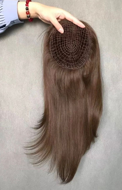 Fishnet Hair Topper | White Collection | Natural Volume