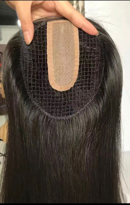 Fishnet Hair Topper | White Collection | Natural Volume