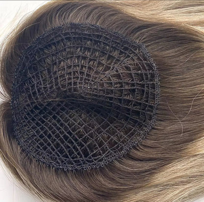 Fishnet Hair Topper | White Collection | Natural Volume