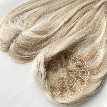 Fishnet Hair Topper | White Collection | Natural Volume