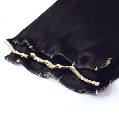 Human Hair Long Tape Extensions