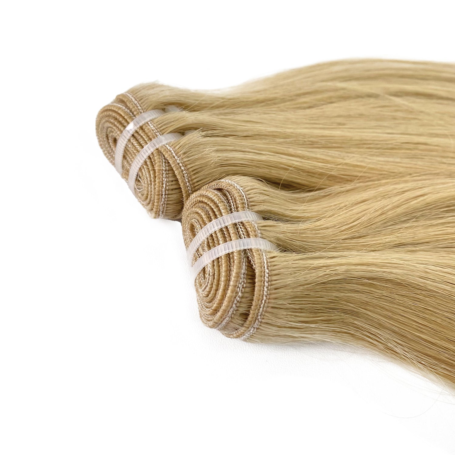 human weft hair extensions
#8/613 – Light Brown & Pale Blonde Blend

